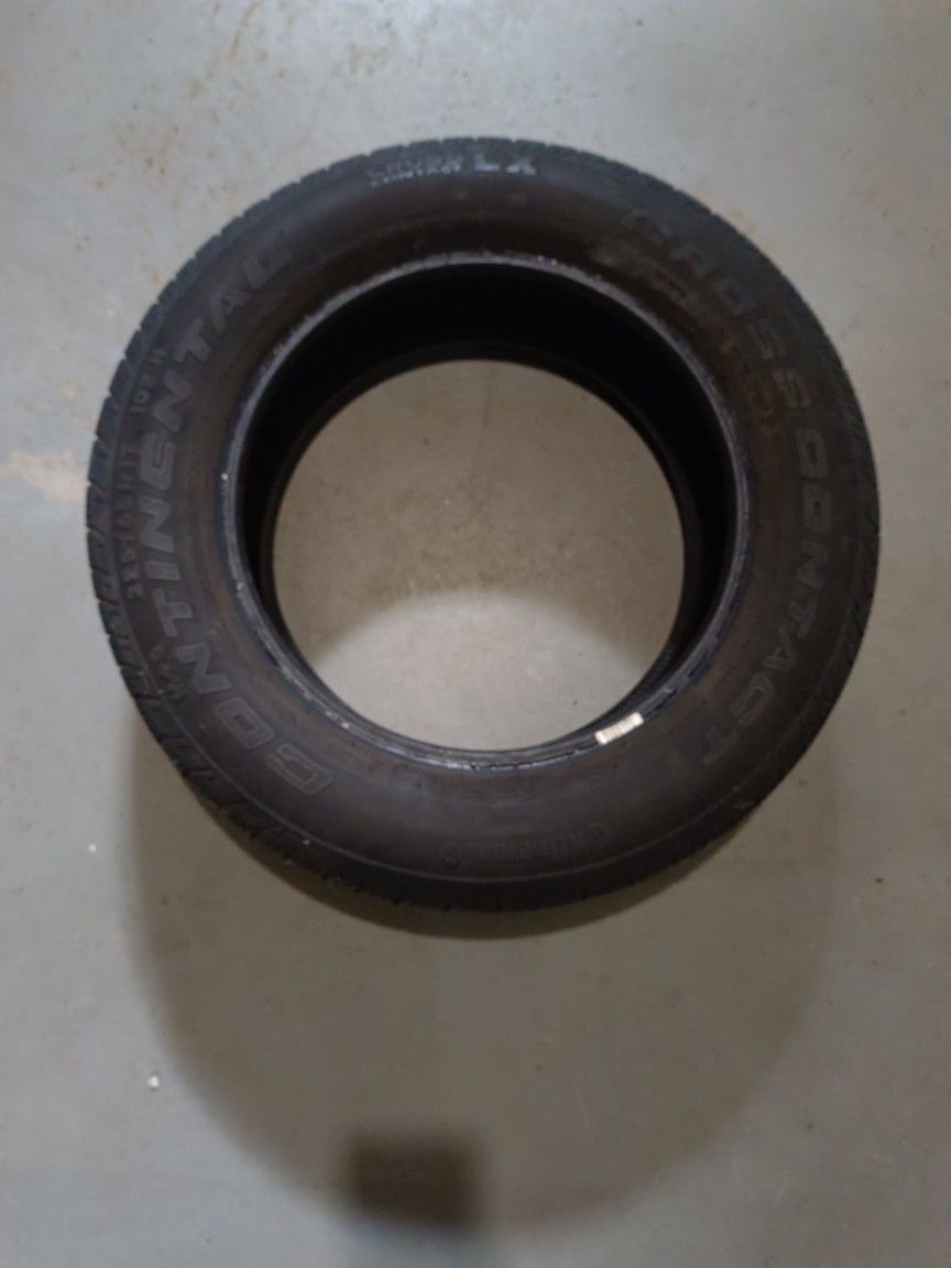 continental crosscontact lx sport cost 225/65r17 - 5k driven
