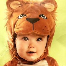 Kids Baby Lion Cub  Halloween Costume SPIRIT / Disfras De Leon Bebe  Niño Niña