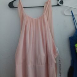 Soft Pink Evening Dress