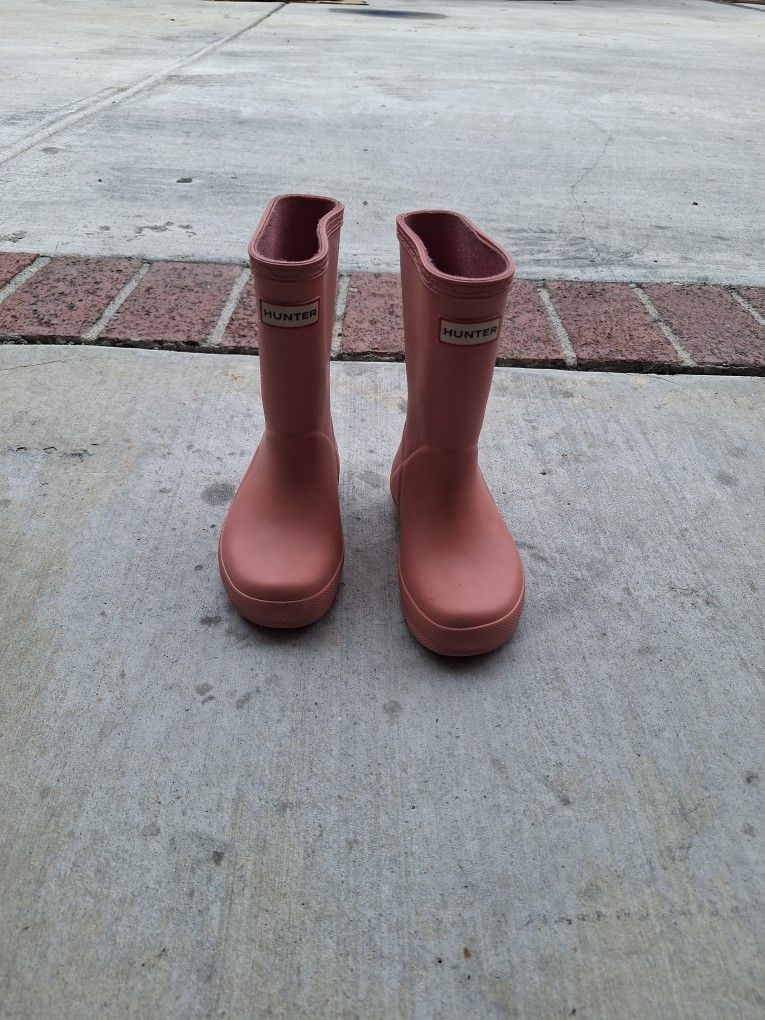 Hunter raining boots