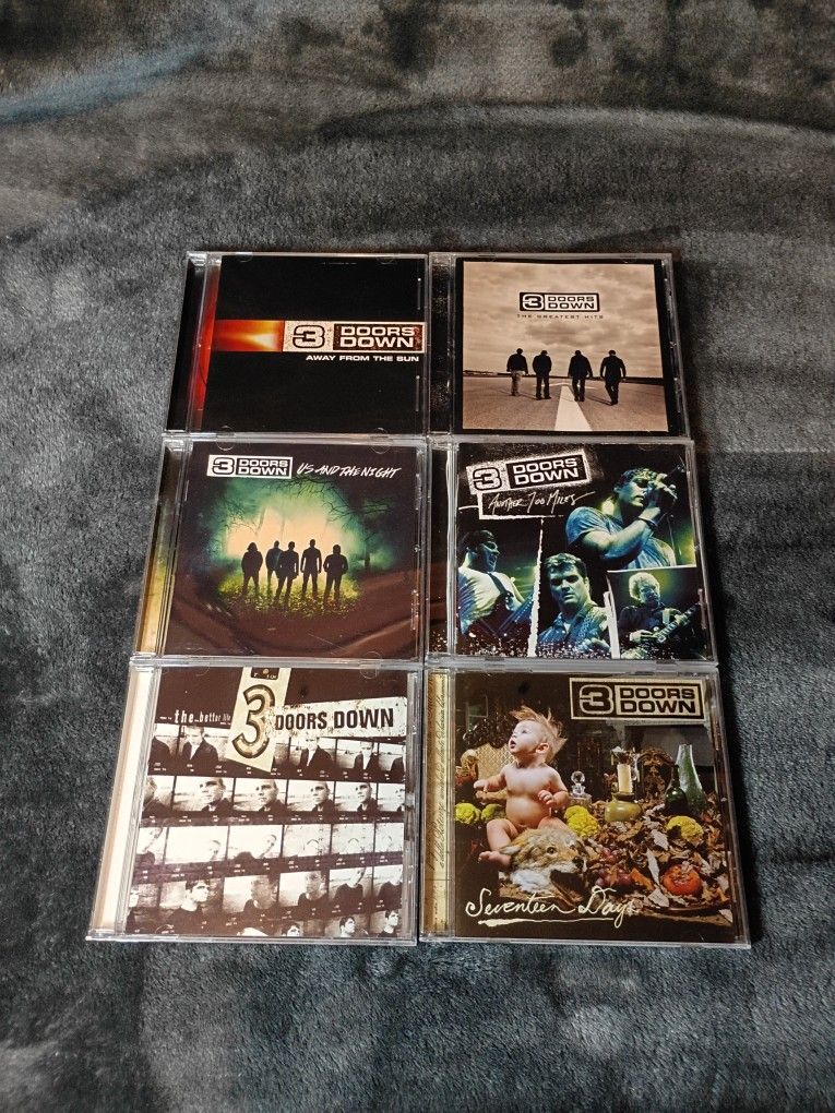 Three Doors Down CD Collection