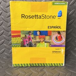 Rosetta Stone Espanol Level 2 Homeschool (NIB) Version 3
