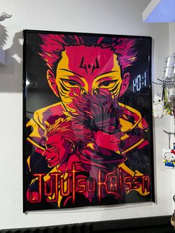 Jujutsu Kaisen Framed Anime Poster