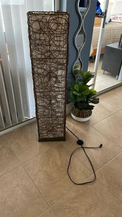 Weaved Floor Lamp