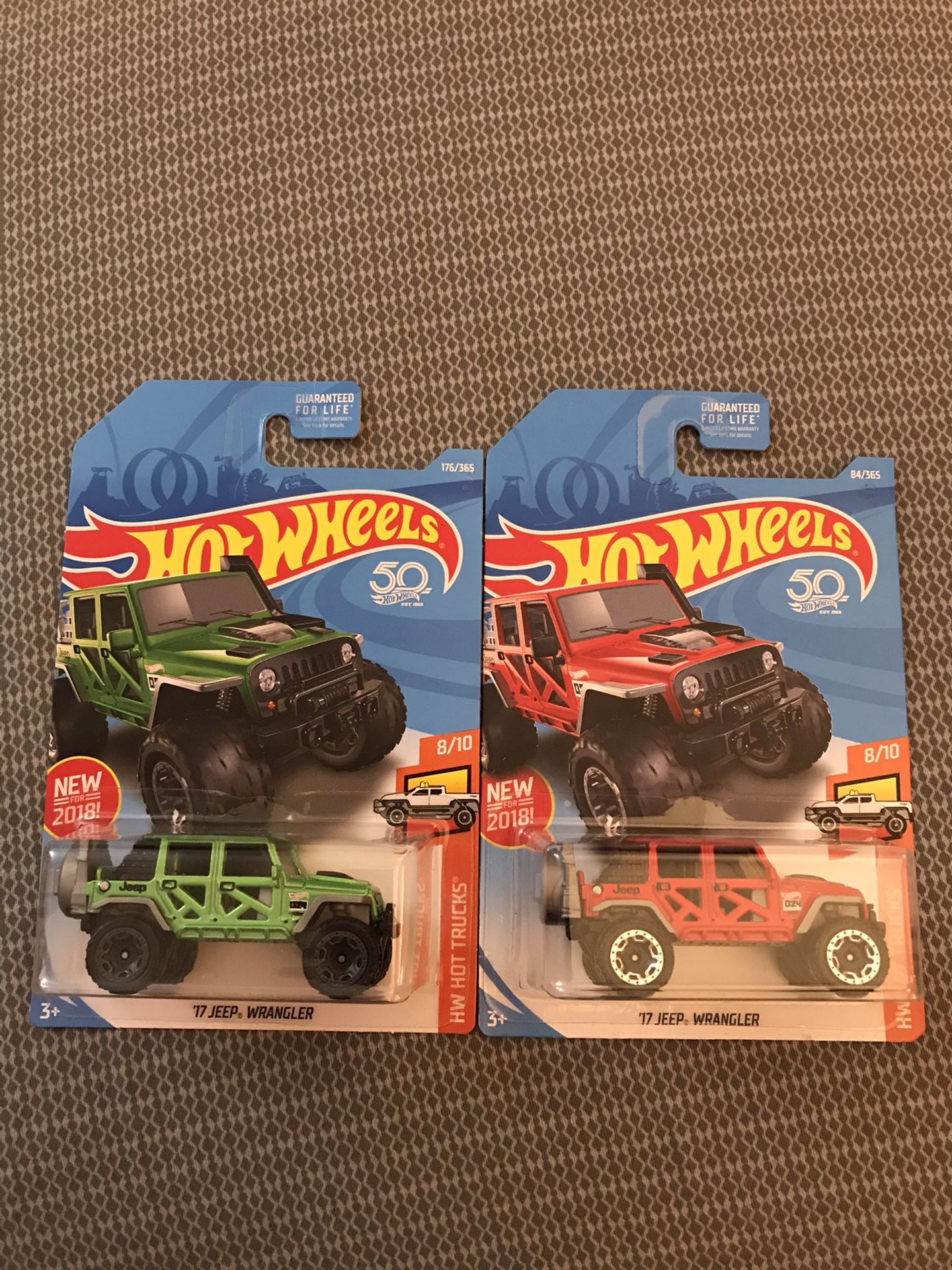 Hot wheels Jeep lot