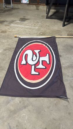 San Francisco 49ers flag
