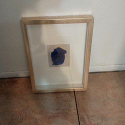 Blue Magic Rock Picture Frame 