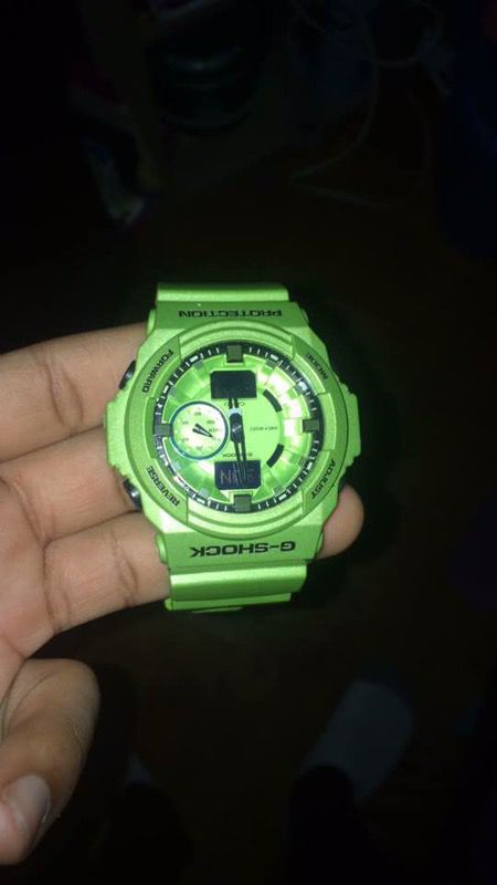 G-SHOCK WATCH GREEN FOR SALE