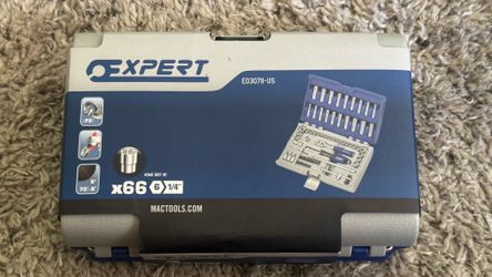 Expert by Mac tools 1/4in Drive Socket & Accessory Set