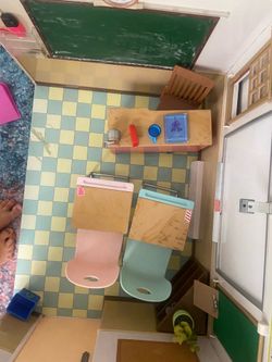 American Girl Doll School house