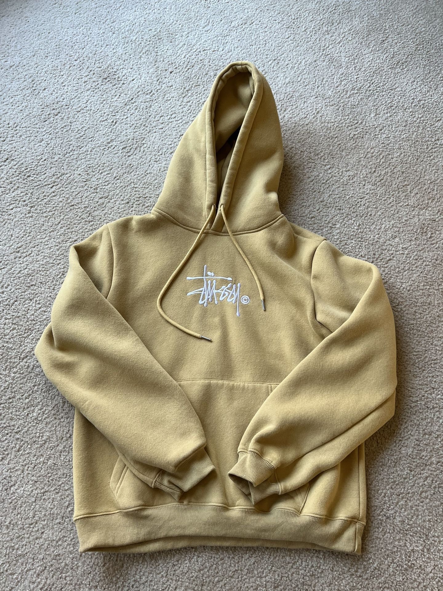 Yellow Stussy Hoodie