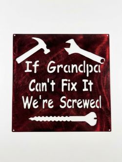 We The People Metal Sign 12x9 18 Gauge Steel Wall Decor
