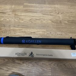 Konllen Black Blue Billiard Cue Case Tube