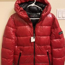 NEW CALVIN KLEIN HOODIE MENS JACKET W/ TAG