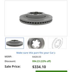 Genuine Ford Transit Front Rotors 