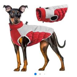 *NEW* Dog Winter Coat with D-Ring Harness 