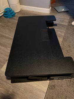 Mount it Rectangular Adjustable Standing Desk Converter