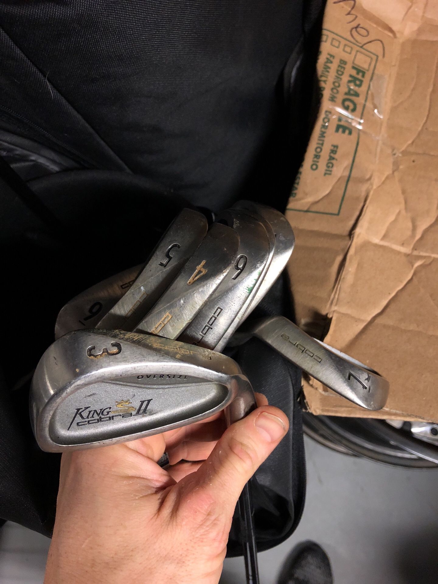 King Cobra 2 Golf clubs with Forged Titanium driver