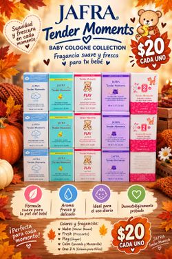Vendó fragancias para bebes pregunta por tú aroma favorita