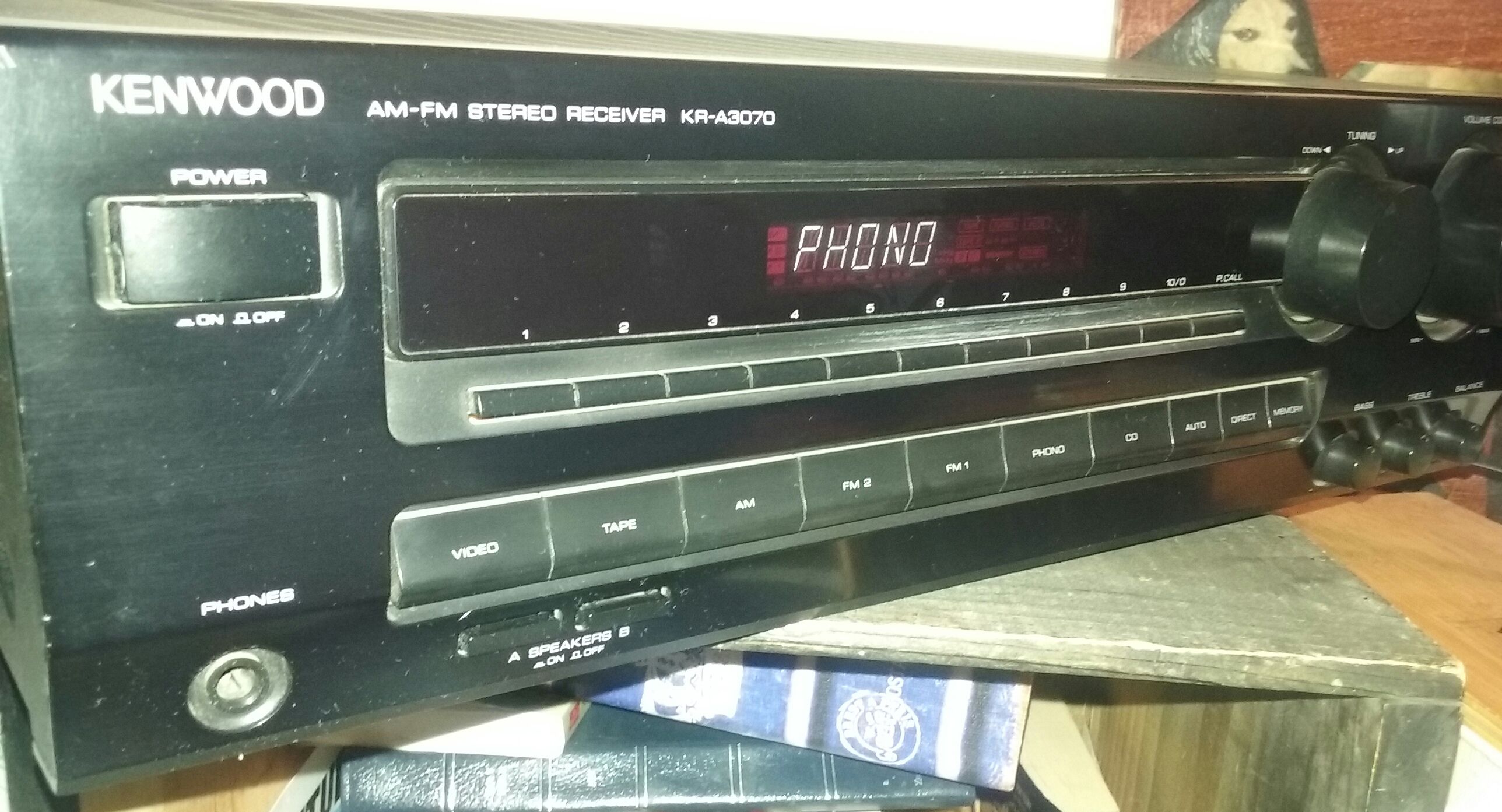 Kenwood KR-A3070 AM/FM Stereo Receiver