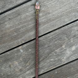 Pink Turquoise Crystal Wand 