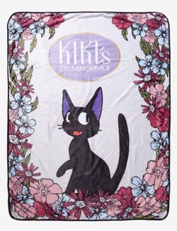 STUDIO GHIBLI KIKI'S DELIVERY SERVICE BLANKET  48×60"