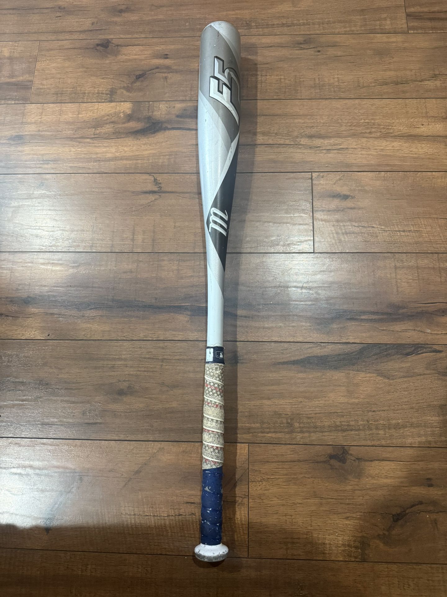 Marucci F5 -10 USSSA Baseball Bat 2 3/4" Barrel Grey White 31/21 MSBF5310