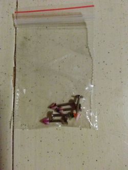 Three separate sets body piercings $5 each set brand new