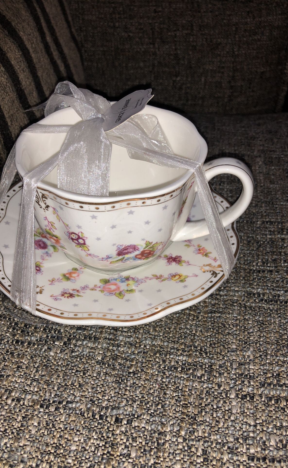 2 PCS Tea Cup With Saucer. Please see all the pictures and read the description