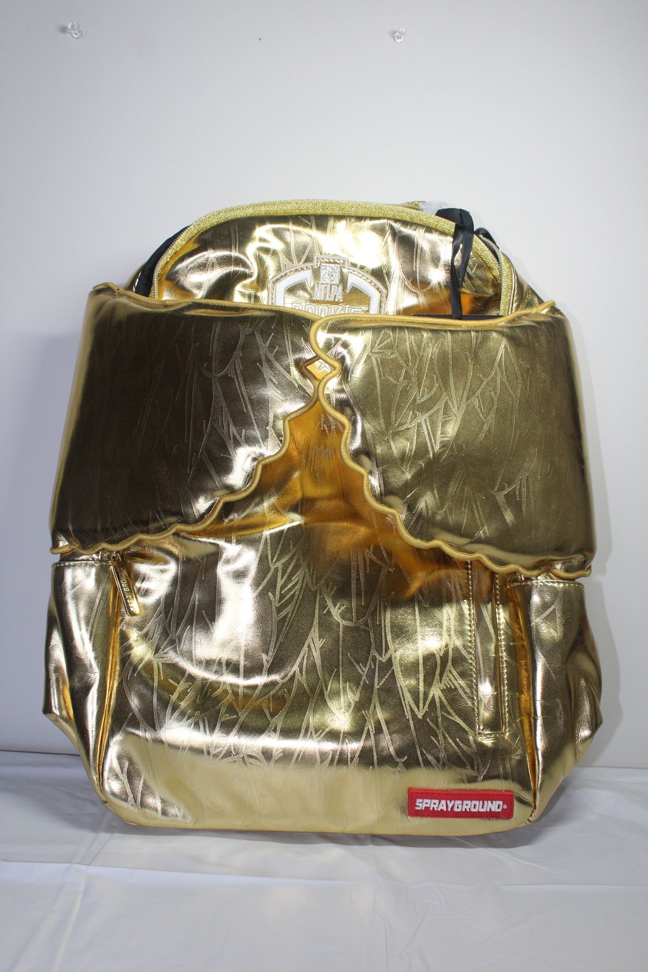 New Sprayground All Gold Wings Backpack Limited Edition 