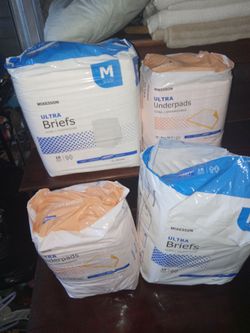 McKesson Ultra Briefs and Underpads Bundle
