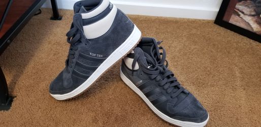 Adidas hightops suede