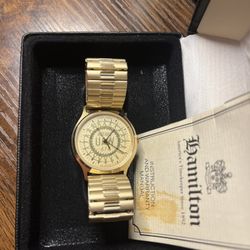 Vintage UAW Gold Watch