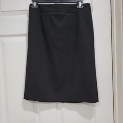 Ann Taylor Loft Black NO.2 Pencil Skirt 