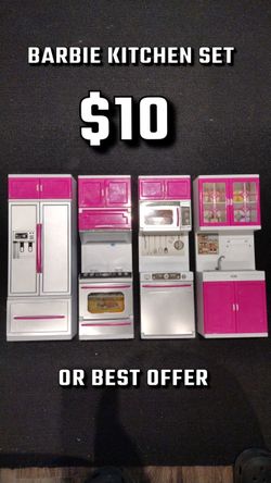 Barbie Kitchen Set