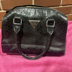 Black Satchel Guess Purse