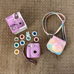Fujifilm Instax Mini 9 Instant Camera smoky purple raisin violet Mini 9 Instax 