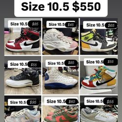 Jordan’s Nikes Size 10.5 Men 