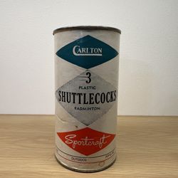 Vintage Carlton Shuttlecocks Badminton Birdies. 