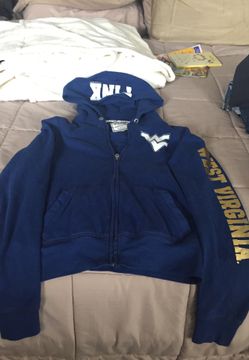 VS pink hoodie jacket West Virginia