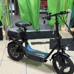 SPORT RIDDING KING E.SCOOTER MOTOR 720w-25MPH-RANGE 30+MILES-TURN LIGHTS-DUAL DISK BRAKES Commuter Electric Scooter,1200W Peak Motor 720Wh High-Perfor