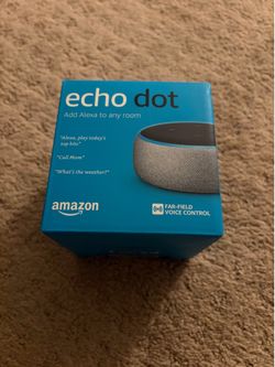 Amazon Echo Dot (3rd Gen) - Brand New & Sealed