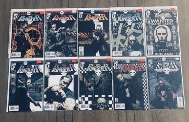 Marvel Knights The Punisher Comic Book Lot - (20 Comics) Garth Ennis Adult owned in near mint condition purchased for collecting unread copies