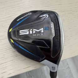 TaylorMade Sim 2 Max 5 Fairway Wood 18* Ladies Flex