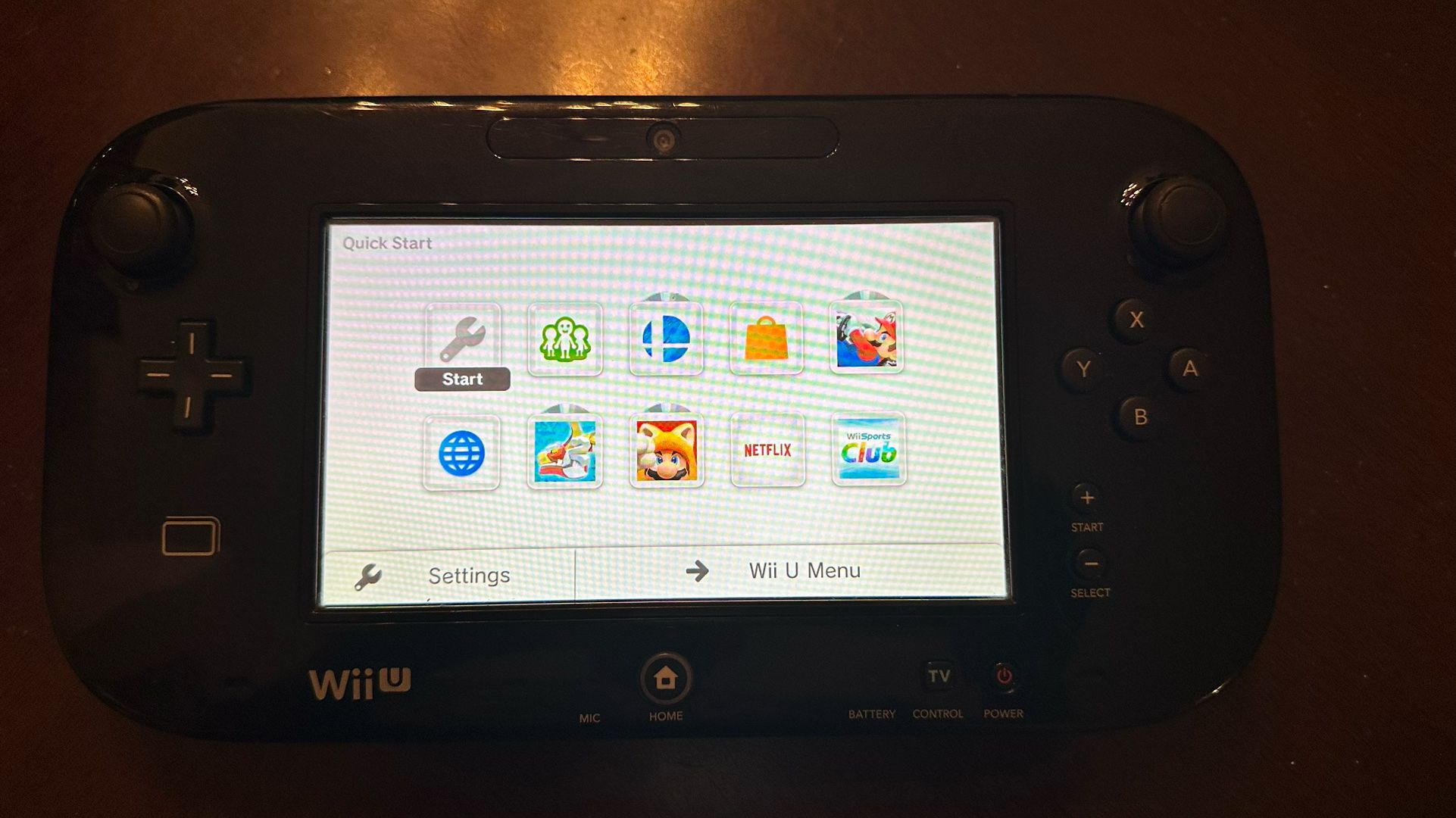 Wii U Game Pad (Works!)