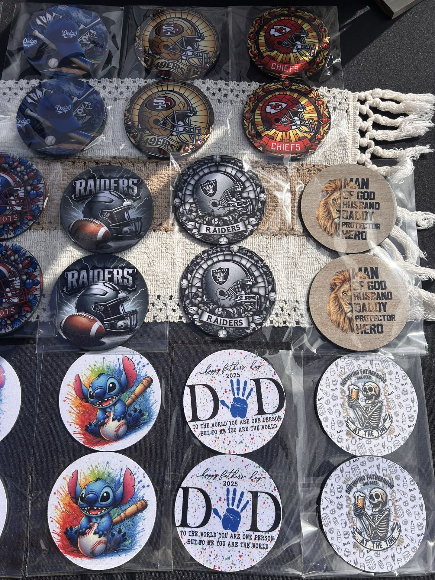 Personalized Coasters - Handcrafted/Handmade