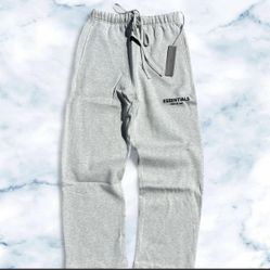 Fear of God Essentials Light Oat Sweatpants Size Large (L) – Brand New