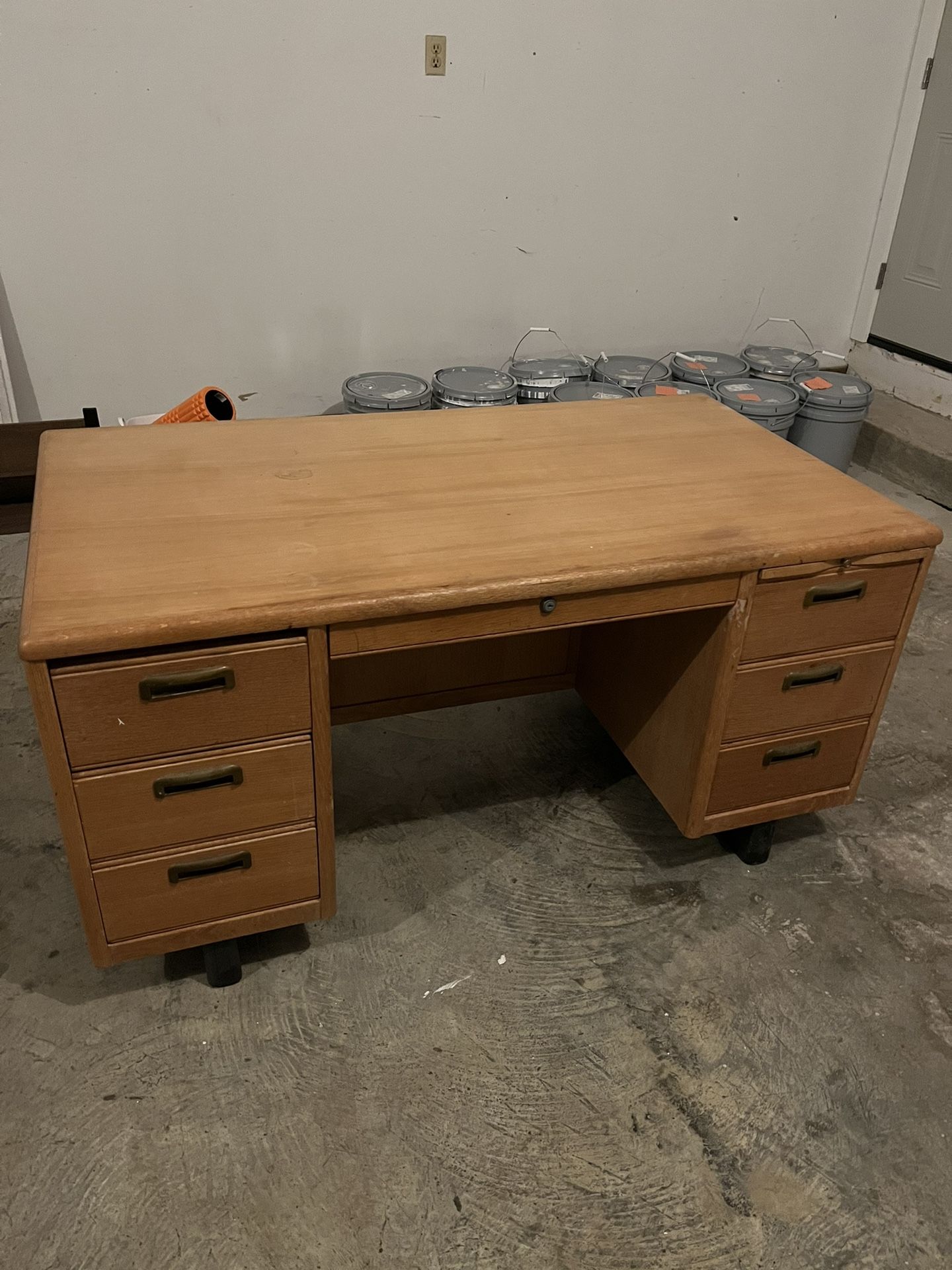 Old Wooden Desk