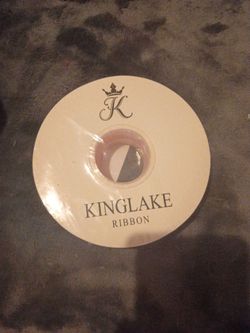 NEW sealed Kinglake Ribbon Spool double inch 50 yard Pink