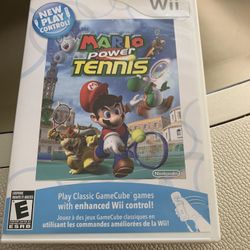 Nintendo Wii Mario Power Tennis CIB Tested 